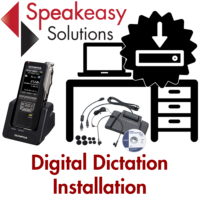 Digital dictation and installation and configuration
