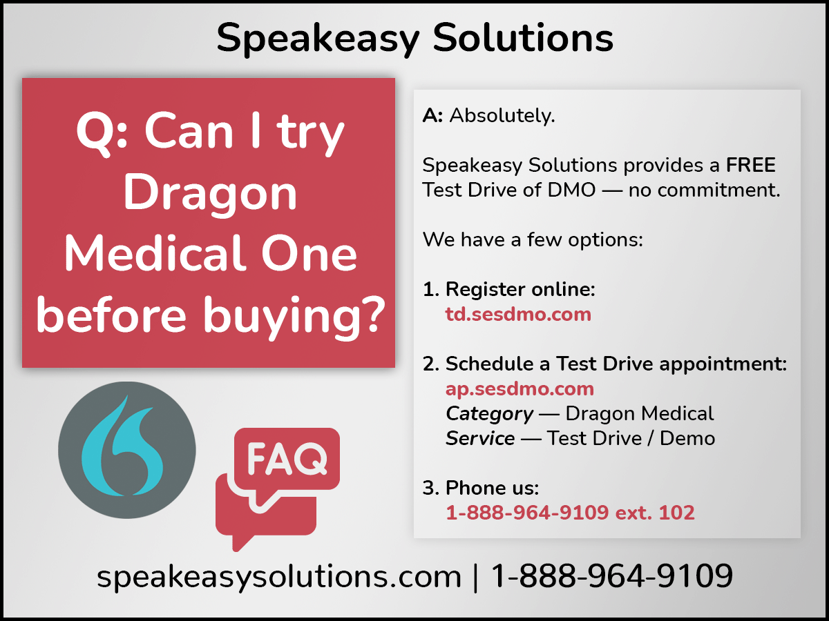 Can I try Dragon Medical One before buying?