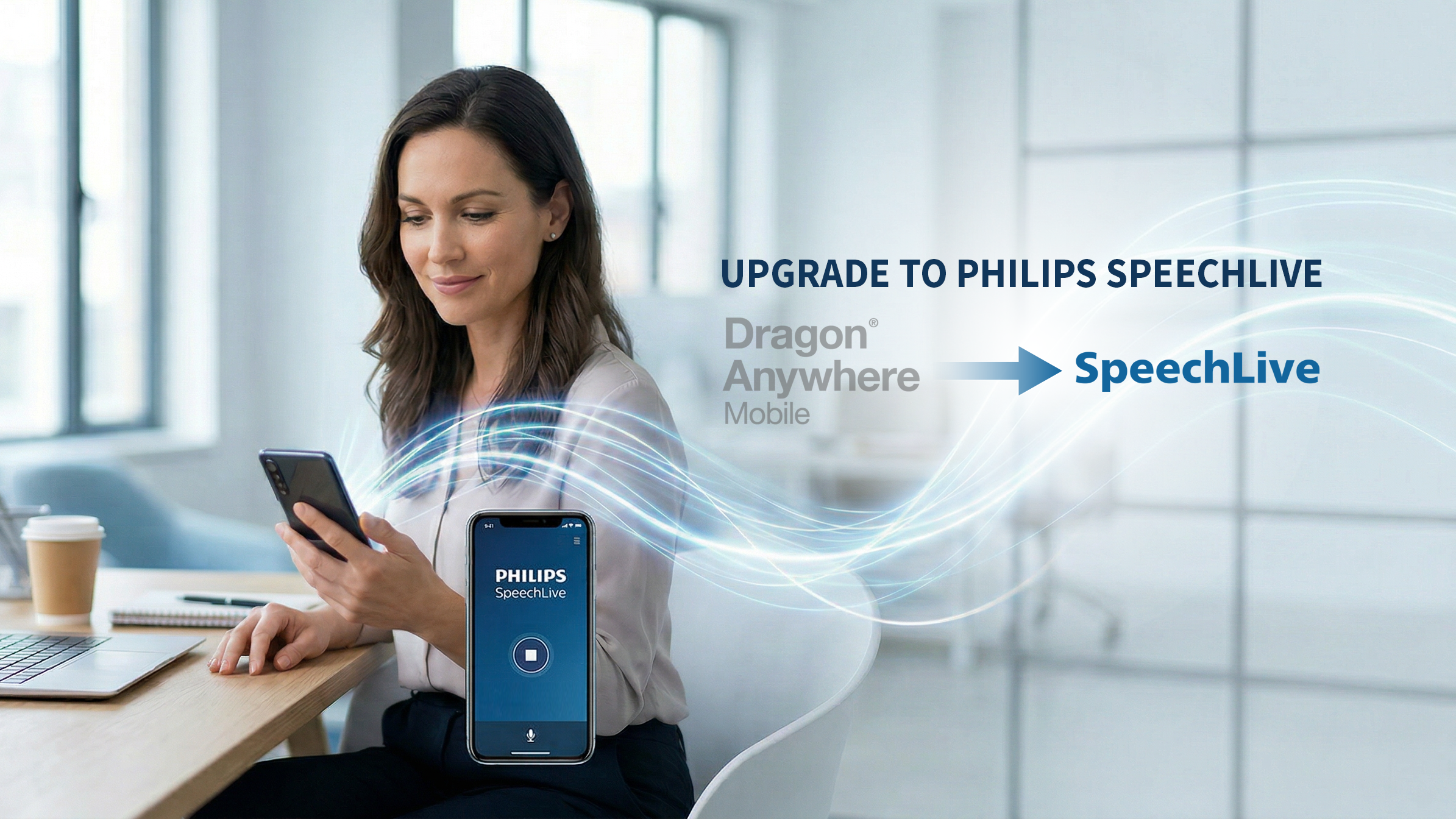 Replacing Dragon Anywhere Mobile with Philips SpeechLive
