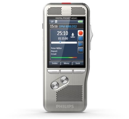 Philips PocketMemo DPM8000 Voice Recorder