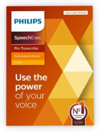 Philips SpeechExec Pro Transcribe LFH4512 2-Year Subscription